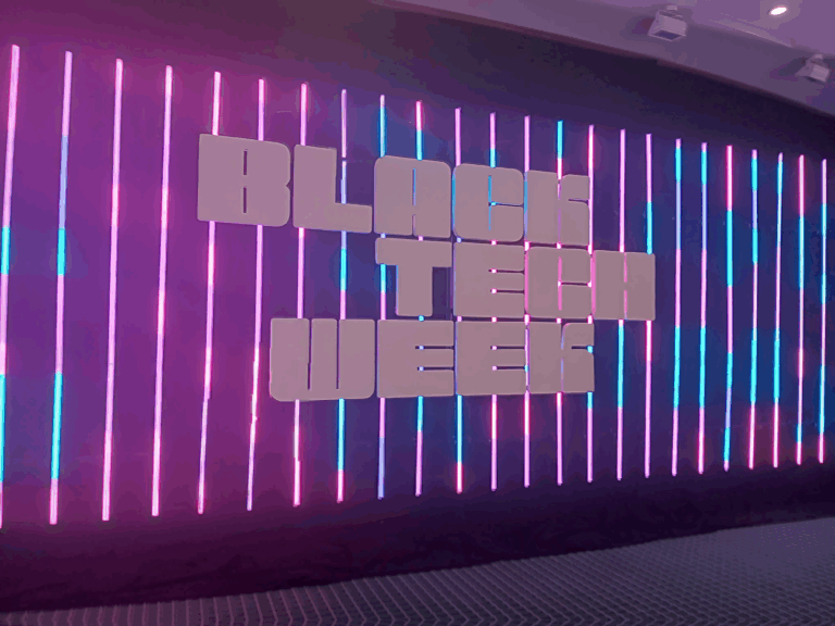 Precise cut foam sign backlit by LED tubes